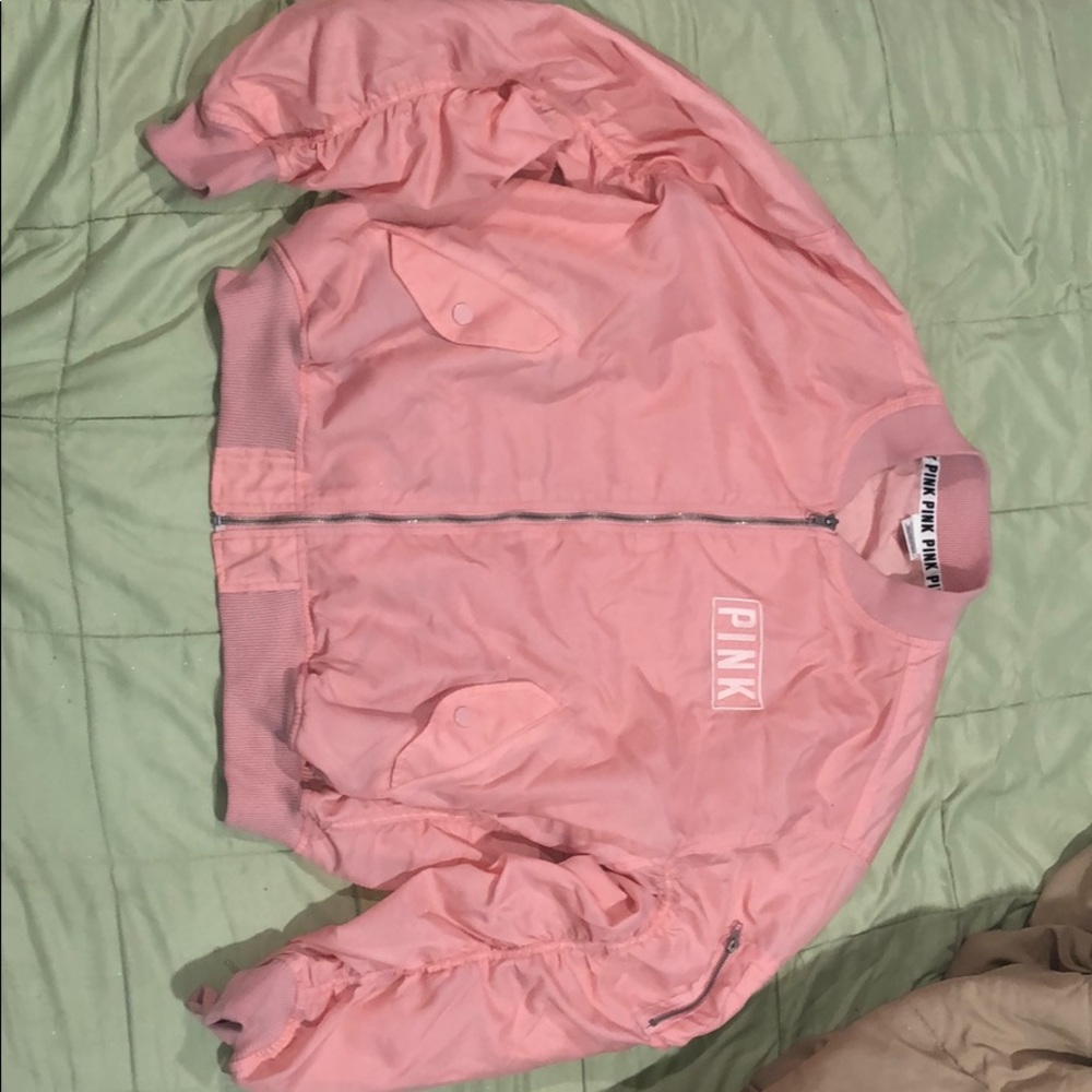 Pink VS Bomber Jacket 💕